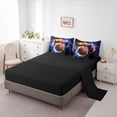 thumbnail image 5 of Castle Fairy Basketball Sport Twin Bedding Sets,Flame Lightning Bedding Comforter Set, 5 of 8