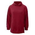 thumbnail image 4 of ZHOUCHANKIDS Cozy Women's Hoodies and Sweatshirts Long Sleeve Round Neck Hoodie with Solid Pocket and Oversized Fit for Casual Wear, 4 of 5