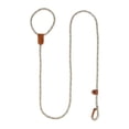 thumbnail image 2 of Dog Training Leash Pet Anti-Lost Leashes - with D-Ring, Leather Accents, Durable Braided Rope, Slip Lead Design for Secure Grip & Control - for Small Medium Dogs, Puppies, Daily Walking, Outdoor Trai, 2 of 4