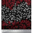 thumbnail image 1 of Soimoi Poly Georgette Fabric Artistic Floral Decor Fabric Printed Yard 52 Inch Wide, 1 of 3
