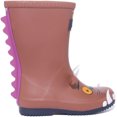 thumbnail image 2 of Joules JNR Roll Up Junior's Gruffalo Print Wellington Boots In Brown Size 4, 2 of 6