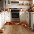 thumbnail image 6 of Sm:)e Pumpkin Ghost Halloween Kitchen Rugs and Mats, 17x29Inch and 17x47 Inch, Non Slip Mat for Porch Patio Hallway, 6 of 6