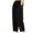 Black-01, variant on REALiKUN Womens Cargo Pants Classic High Elastic Waisted Wide Leg Slacks Fashion Soild Harem Pants Cotton Lounge Trousers