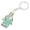 Green, variant on O Mini Electronic Robot Keychain Rainbow Color Keychains Colorful Bag Charm Decoration Hip-Hop Punk Style Key Rings