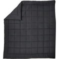 thumbnail image 2 of Elegant Comfort Ultra Plush Down Alternative Double-Filled Comforter %100 HypoAllergenic, Full/Queen , Black, 2 of 5
