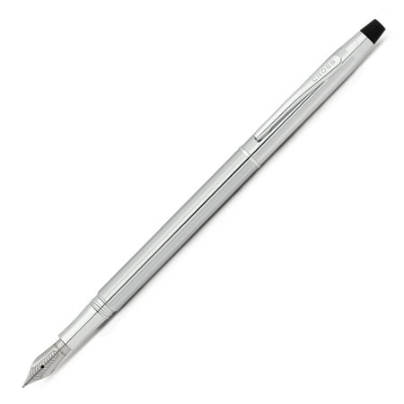 Classic Century Chrome Fountain Pen w/Medium Stainless (Best Affordable Fountain Pen)