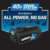 HART 40-Volt 5.0Ah Battery Accessory, Lithium-Ion, On-Board Fuel Gauge