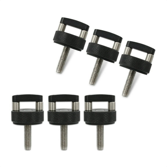 Zyutaosan Black Hard Top Quick Release Bolts for Jeep Wrangler JK 2007-2018 JL 2018-2022 & Gladiator JT