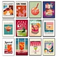 thumbnail image 2 of Cartel de metal con receta tropical de cerveza Negroni freedom, decoración de pared para sala de estar, bar, cine, estaño personalizado, decoración vintage para el hogar, 2 of 5