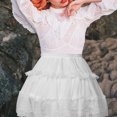 thumbnail image 4 of Jupon Ajustable pour Femmes Jupon Confortable Léger Jupon en Polyester Superposé Jupon Polyvalent pour Robes et Costumes, 4 of 8