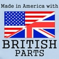 thumbnail image 2 of CafePress - Made In America With British Parts Body Suit - Baby Light Bodysuit, Size Newborn - 24 Months, 2 of 4