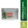 thumbnail image 2 of Vela de citronela con aroma a pino Coleman 175 ml con mecha de madera, 2 of 8