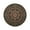 A Decorative Pattern, variant on Round Placemat Heat Resistant & Wrinkle-Free Dining Table Decor Placemat For Home & Weddings Teal Blue and Beige