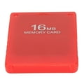 thumbnail image 4 of Tarjeta De Memoria Para Juegos, Portátil De Alta Velocidad De 16 MB, Fácil De Usar, Duradera Y Eficiente Para PlayStation 2 ANGGREK Rojo, 4 of 8