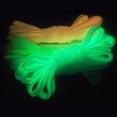 thumbnail image 5 of 5 pares de cordones planos luminosos coloridos fluorescentes que se iluminan cordones deportivos adultos niños fiesta del día de Navidad Feliz Sencillez, 5 of 5