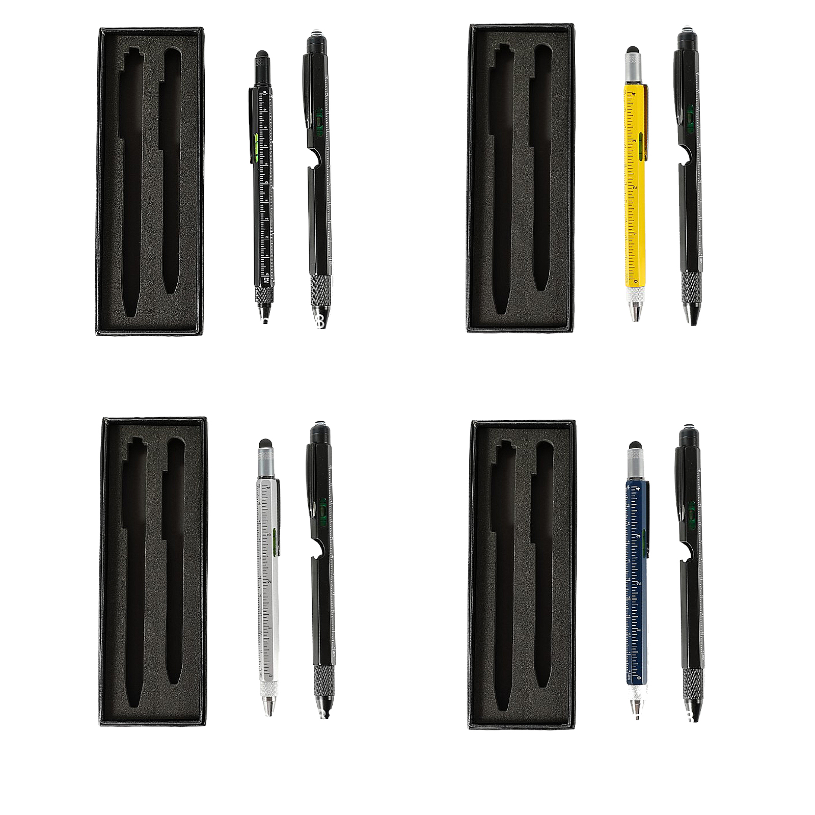 Inadays Gifts for Men, 9 in 1 Multitool Pen, Cool Gadgets for Men