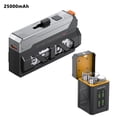thumbnail image 1 of Capsule Pop-up Power Bank, 5000mAh, PD20W, Swappable Battery, with Charging Case, for iPhone/Android, 1 of 7