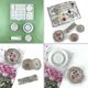 thumbnail image 2 of 1 Set Spice Grinder Ashtray Epoxy Resin Mold Makeup Rolling Tray Silicone Mould--, 2 of 5