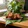 thumbnail image 4 of Gifts YYV Durable Resin Cow Tabletop Figurine Highland Cow Sculpture Shelf Mantel Decorative Accent For Home 1-Pack, 4 of 8