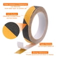 thumbnail image 4 of Cinta de tracción antideslizante Uxcell 1" x 16.4ft, cinta impermeable antideslizante para escalones interiores y exteriores, amarilla y negra, 4 of 7