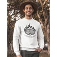 thumbnail image 2 of School And Shop Snowboard Sweatshirt Men -Image by Shutterstock, Male Large, 2 of 4