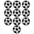 thumbnail image 2 of Backpack Soccer Decoration, Soccer Patch Sticker, Embroidery Patches, 10Pcs Soccer Ball Decoration,  for Home Sewing, 2 of 8