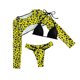 thumbnail image 1 of Bikini de tres piezas Traje de baño de playa junto al mar Bikini de mujer Traje de baño cómodo OAVQHLG3B Store lin121212, 1 of 4