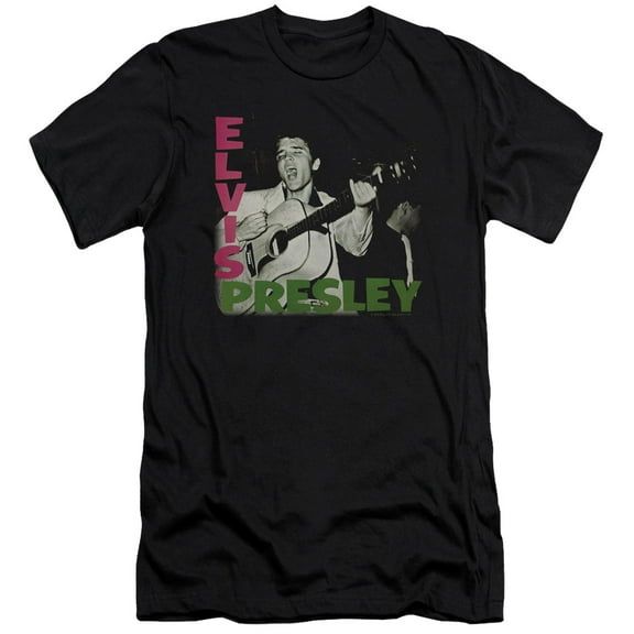 Elvis Presley Elvis Presley Album 30/1 T-Shirt Black