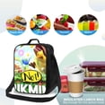 thumbnail image 4 of Lsque Pikmin Lunch Bag Lunch Box for Women Men Reusable Insulated Lunch Tote Bag,Leakproof Thermal Cooler Sack Food Handbags Case High Capacity, 4 of 9