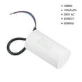 thumbnail image 4 of Uxcell 93x49mm 100uF 250V AC 50/60Hz 2 Wires CBB60 Run Capacitor White, 4 of 6