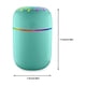thumbnail image 4 of Inteprter Humidificador de aire, difusor USB portátil de modo Dual con luz nocturna colorida, generador de niebla, rociador interior silencioso Humidificadores Tipo 2 Verde, 4 of 6