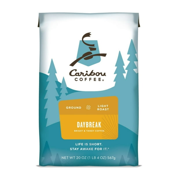 Caribou Coffee® Daybreak Light Roast Ground Coffee 20 oz. Bag Walmart