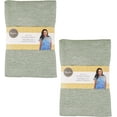 thumbnail image 4 of KAF Home Ayesha Curry Cotton Kitchen Towels Set, Absorbent Dish Towels, 18” x 28”, Green, 6 Pack, 4 of 10