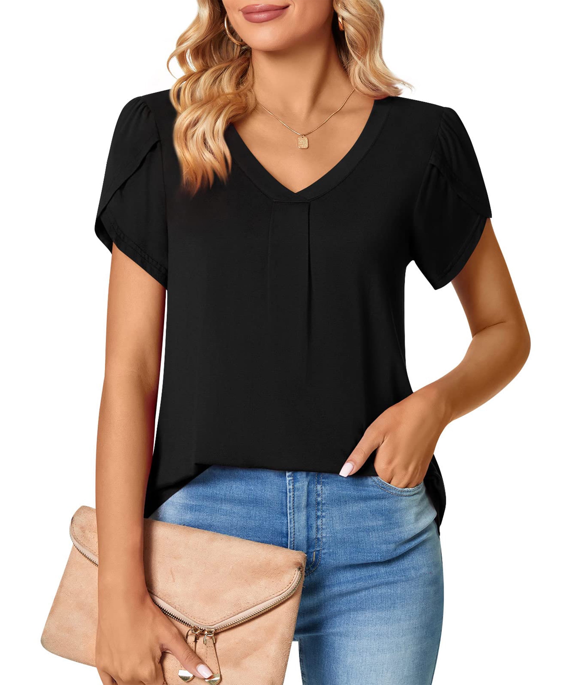Bold Elements Plus Size Short Sleeve Sheer Top Size 3X