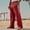 #Red, variant on DPTALR Men's Solid Color Elastic Waist Loose Fit Sports Pants with Pockets,BeigeXL