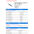 thumbnail image 2 of Rear Shock Absorber - Compatible with 2007 - 2013 BMW 328i 2008 2009 2010 2011 2012, 2 of 2