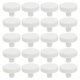thumbnail image 1 of 20Pcs Fish Tank Coral Base T Shaped Coral Support Coral Frag Plugs (White), 1 of 3
