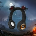 thumbnail image 4 of Bluetooth Headphones for Kids, Halloween Fluffy Spider Wireless Headphones, Volume Reduced Kids Foldable Earphones for School, Home, or Travel, 4 of 5