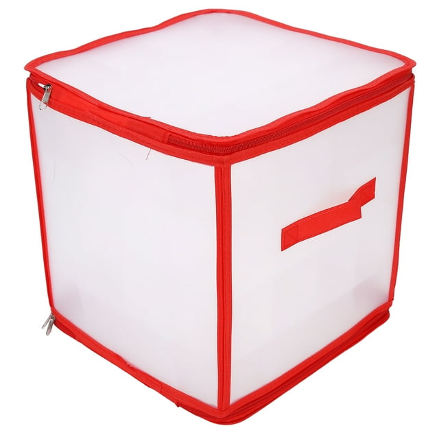Caja De Almacenamiento, Organizador De Almacenamiento PVC Sellado Con Cremallera Multifuncional Con Compartimentos Para El Hogar Para La Oficina