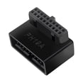 thumbnail image 1 of Convertidor Enchufe Adaptador Cabezal USB 3.0 19P 20P para Placa Base Computadora (A), 1 of 7