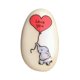 thumbnail image 4 of Word Rocks Lettering Stone Lucky Charm Novedad Pintura hecha a mano Rocas Piedras grabadas para el Día Día de la madre Cumpleaños Regalo de Estilo A BLESIY Piedra de letras, 4 of 8