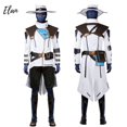 thumbnail image 2 of Disfraz de cosplay de Game Cypher Valorant, sombrero, abrigo, pantalones, accesorios, conjunto completo y artículos individuales se venden en tamaño personalizado, 2 of 5