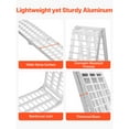 thumbnail image 3 of KFFKFF Aluminum Ramps, 2000 lbs, 2Pcs Heavy-duty Ramps with Wider Ramp Surface, Universal Stable Loading Ramp with Handles, 3 of 9
