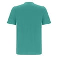 thumbnail image 5 of MIXUE Womens Summer Tops Solid Color V Neck Short Sleeve Casual Stylish Lightweight Tshirts Activewear,Green,XXXL, 5 of 6
