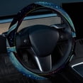 thumbnail image 2 of Whale Printing 14.5 Inch PVC Leather Steering Wheel Cover Auto Accessories for Car Wheel Covers, Steering Wheel Covers, 2 of 6