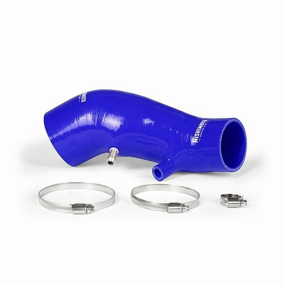 Mishimoto MMHOSE-CIV-06SIIHBL Silicone Induction Hose Compatible With Honda Civic Si 2006-2011 Blue