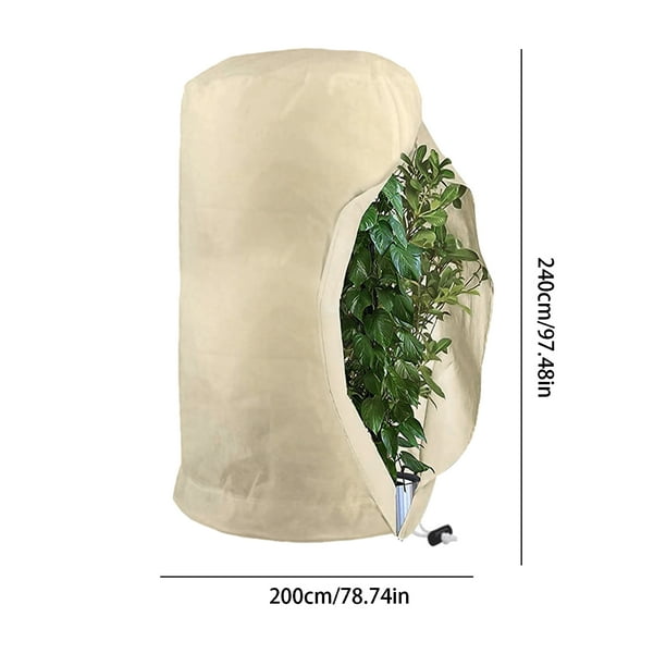 PIXLINK Plant Covers Freeze Protection and Plant Frost Blanket for Winter Covers Freeze