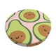 thumbnail image 1 of Disketp Cute Avocado Funda Redonda para Taburete, Funda de Cojín para Silla de Bar Suave y Elástica-14 inch, 1 of 7