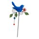 thumbnail image 4 of Estaca de Metal para jardín de pájaros, granja, Patio, vacaciones, primavera, carillón de viento decorativo Azul, 4 of 8