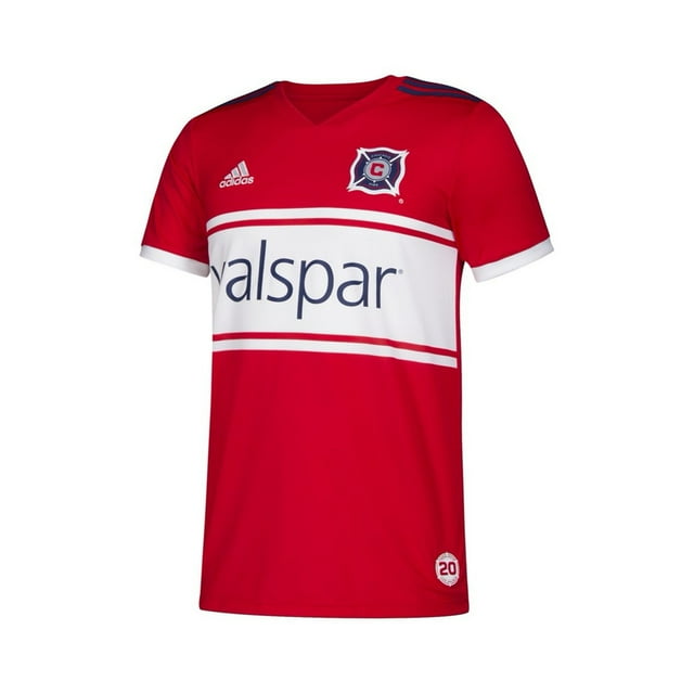 Adidas Chandail de Soccer Toronto FC pour Garçons, Rouge, Grands Enfants (8-20), L (14-16)
